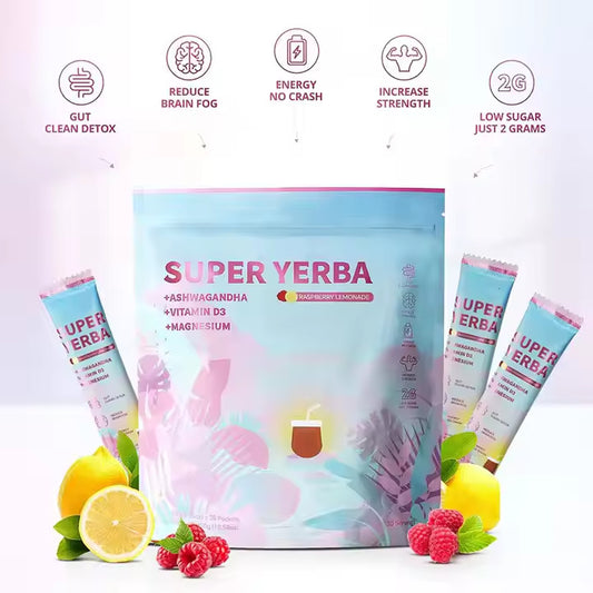 SUPER YERBA - RASPBERYY LEMONADE
